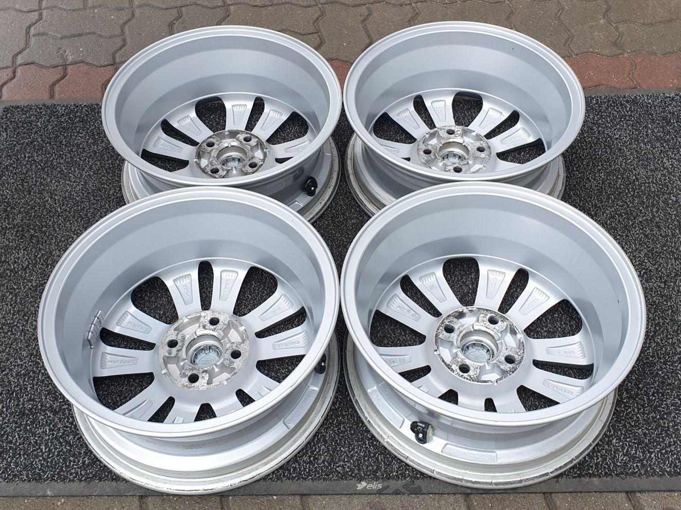 Felgi Alu z czujnikami 15" Opel Karl 4x100 SuperStan Oryginalne