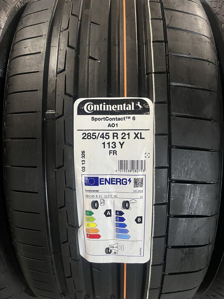 285/45/21 R21 Continental SportContact 6 AO1 4ш нові