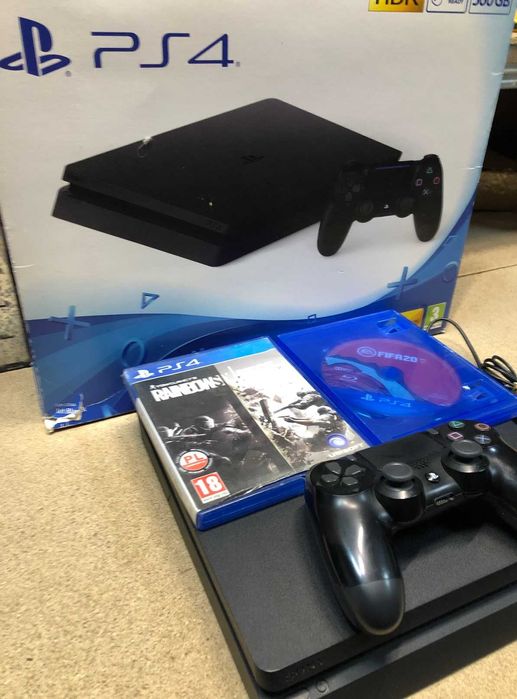 Konsola PS4 Slim org. Pad Sony Gry Karton * Gwarancja Wejherowo