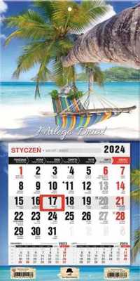 Kalendarz 2024 jednodzielny mini z mag. Tropik