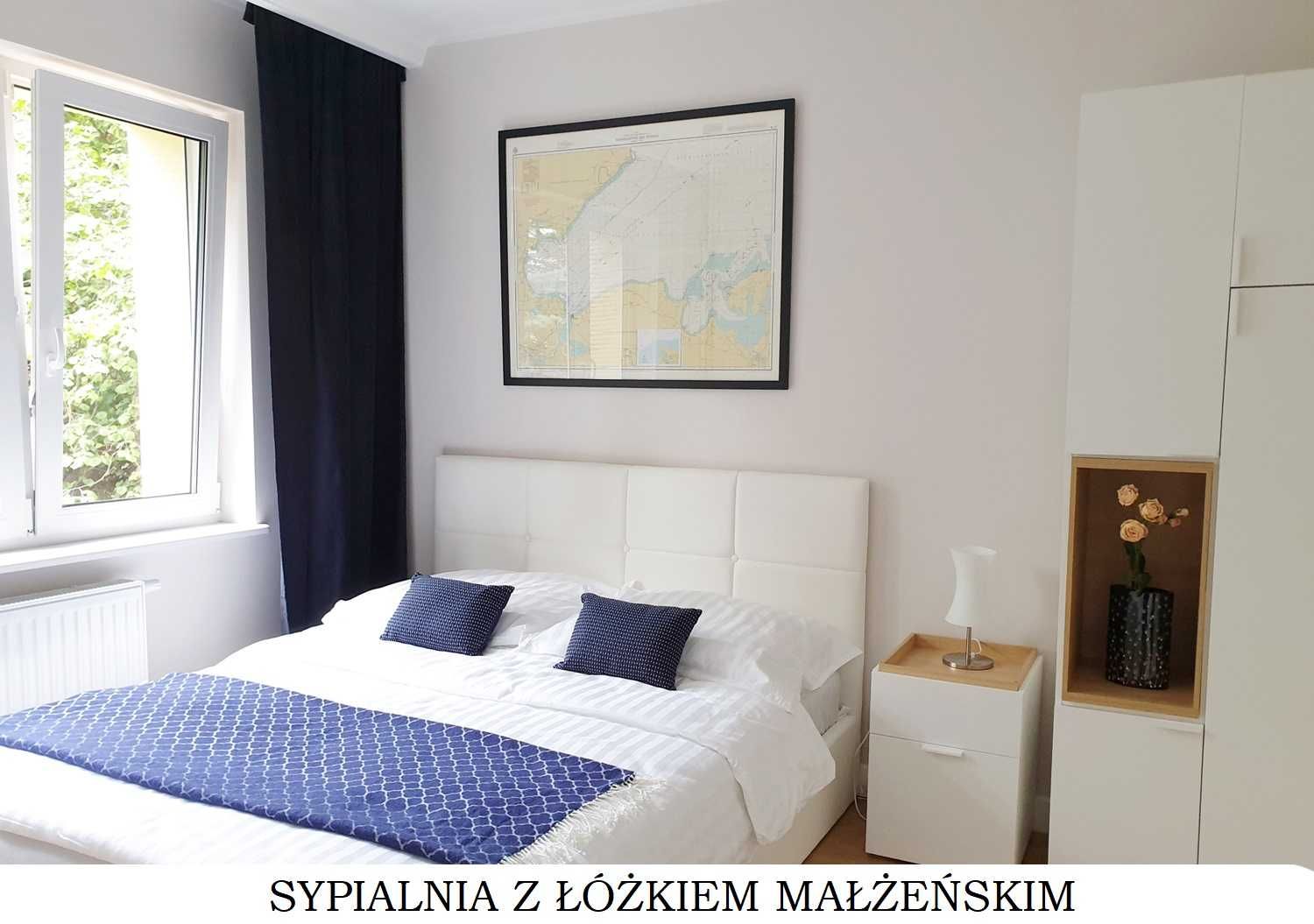 Gdynia apartament nad morzem, 3 pokoje przy bulwarze, wolne terminy.