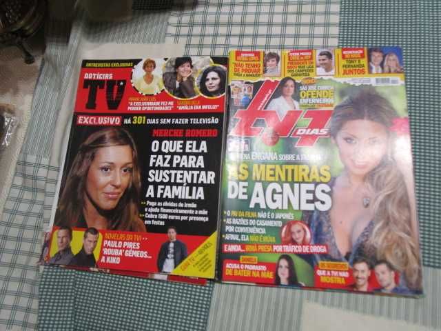 revistas antigas de TV Mais Guia 7 Dias