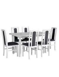 Komplet zestaw stół 170x180 rozkladany + 4 krzesła