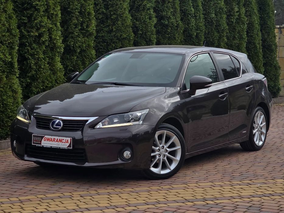 Lexus CT 1.8 HSD Hybryda Prestige Xenon Alufelgi 17" Climatronic Brąz Gwarancja