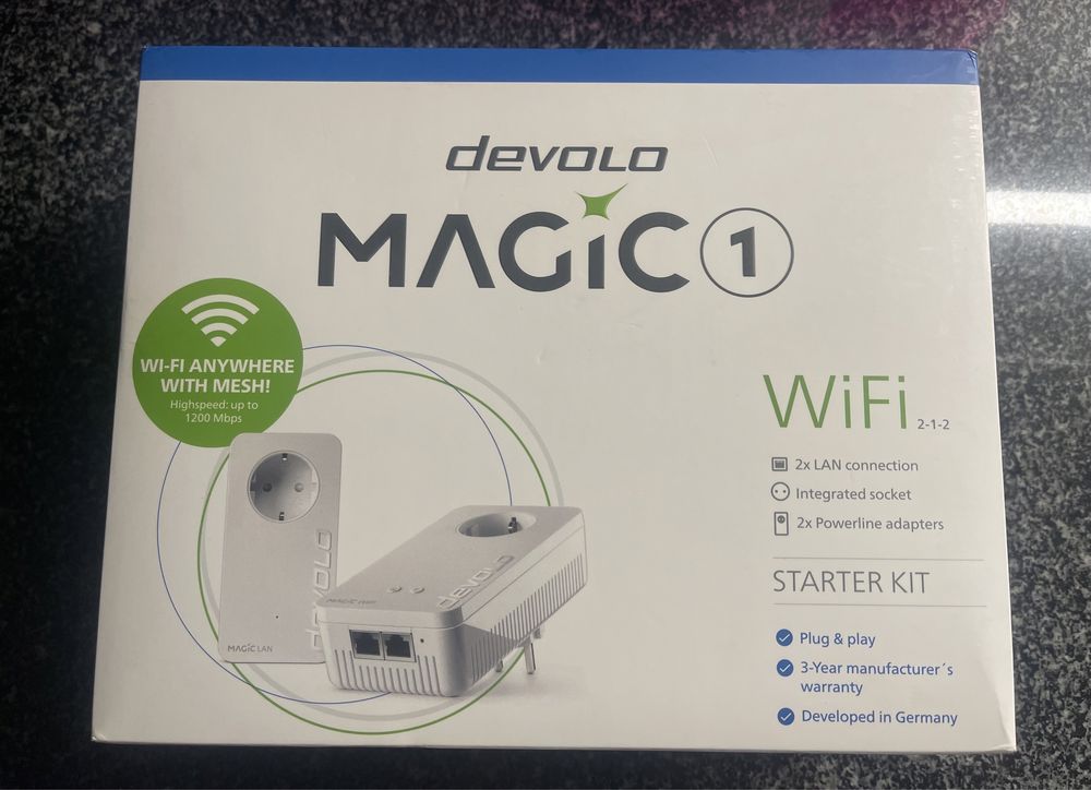 Devolo Magic 1 Starter Kit - Novo/Selado