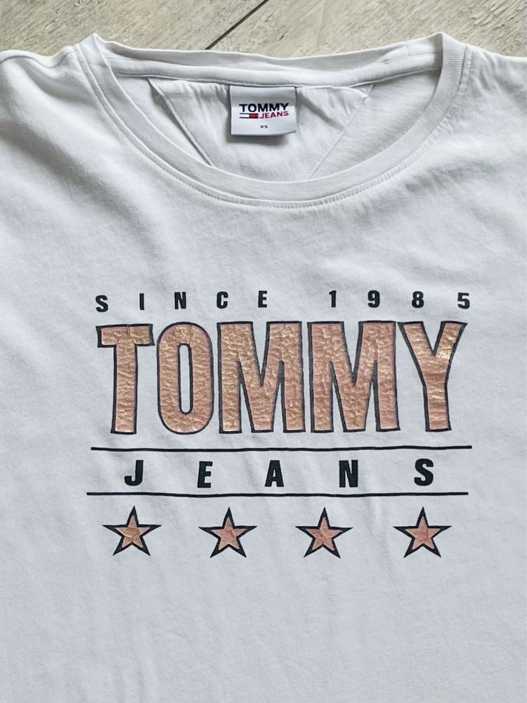 Tommy Hilfiger piękna damska koszulka rozm-XS/S
