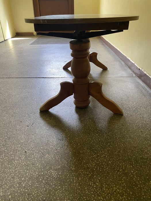 Stół ława drewniana podnoszony regulowany rozkładany kawowy