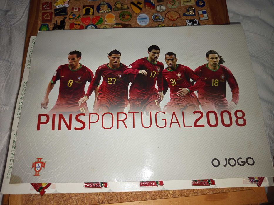 Conjunto de pins Euro 2008