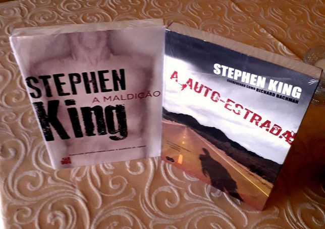 Stephen King - Maldição/Auto-Estrada (ed. BRASIL) NOVOS