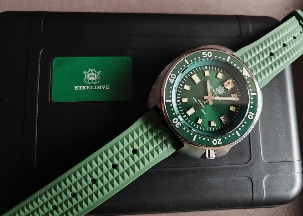 Zegarek diver Steeldive SD1970, automat Seiko!