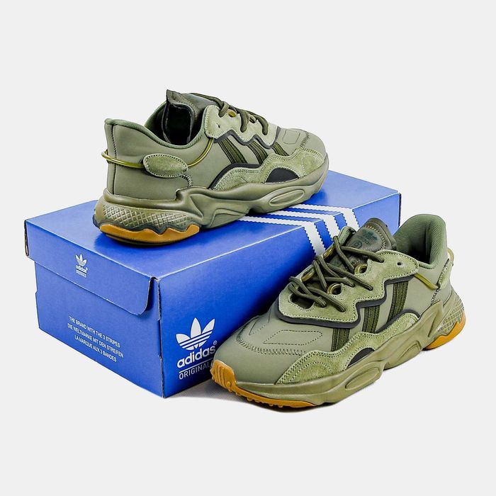 Кросівки Adidas Ozweego Adiprene Khaki premium