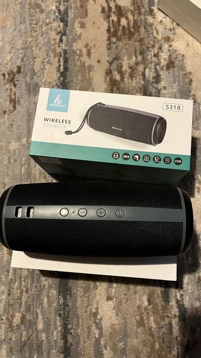 Głośnik Bluetooth nowy, super bass!