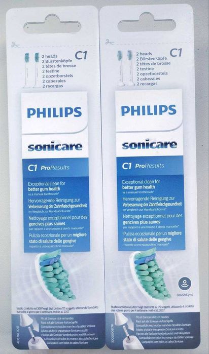 Насадка тип С1 (ProResult C1) для щітки Philips Sonicare Оригінал.