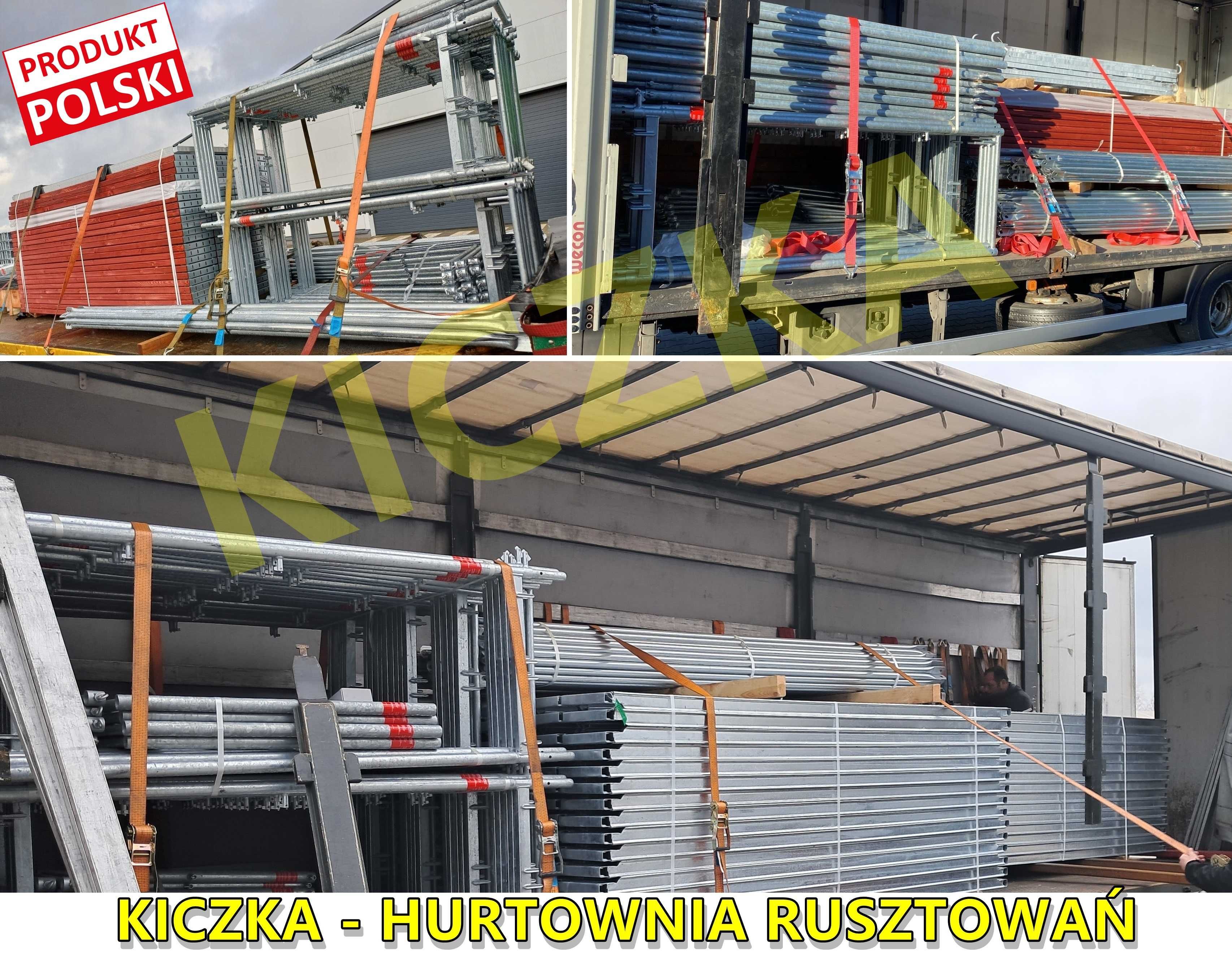RUSZTOWANIE PLETAK Rusztowania Fasadowe PLETTAC NoweNie UŻYWANE ~215m2