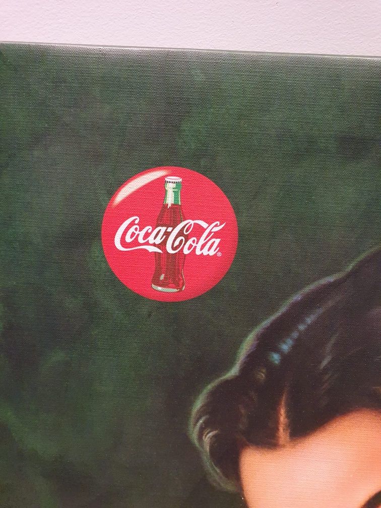 Coca-Cola reprodukcja starej reklamy