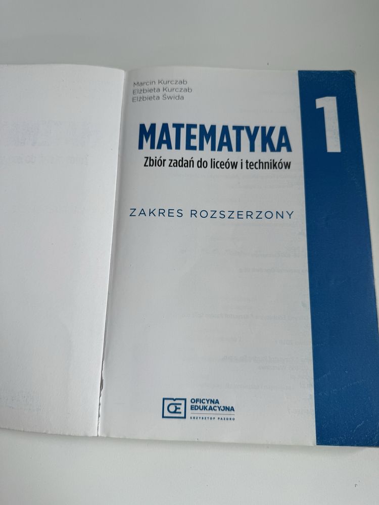 Matematyka 1 Zbiór Zadań do liceów i techników – Pazdro