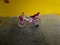 Bicicleta de criança 4-6 ANOS 500 DOCTOGIRL 16 polegadas.