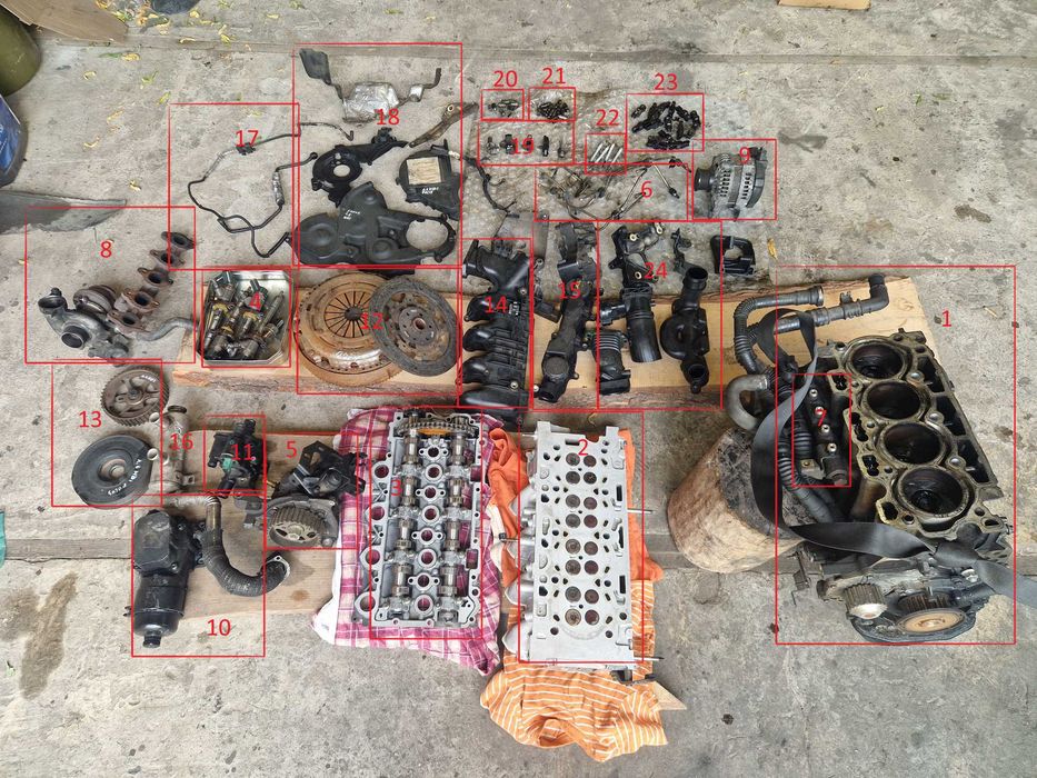 Silnik z Ford Focus 1.6 HDI 2005