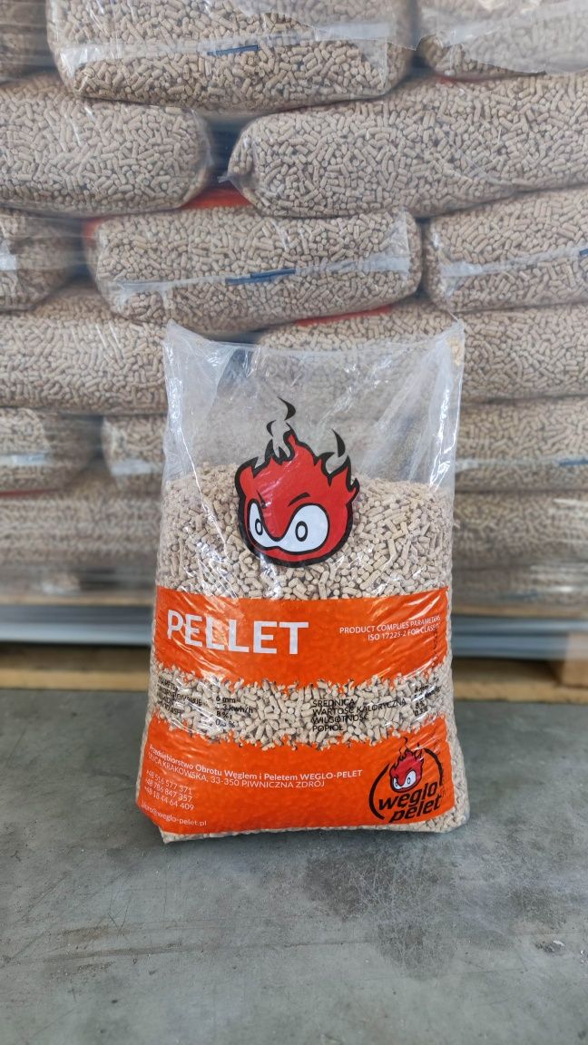Pellet drzewny certyfikowany A1, DINplus, EN+