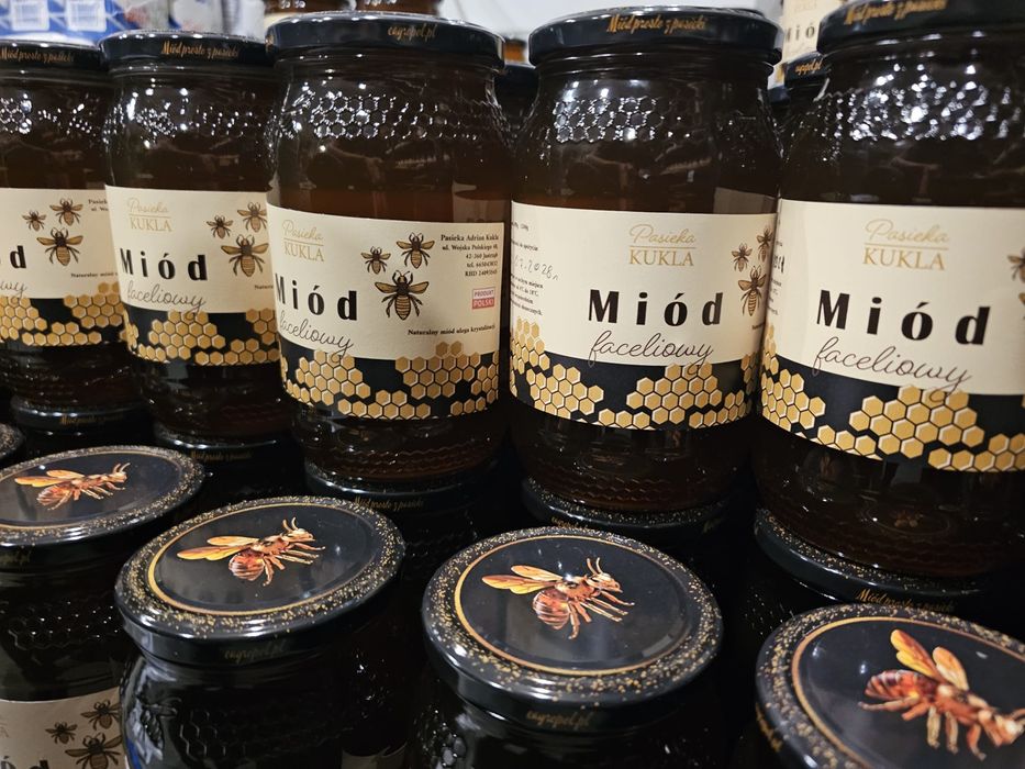 Miód z własnej pasieki  Nawloc Facelia  Lipa Wielokwiat