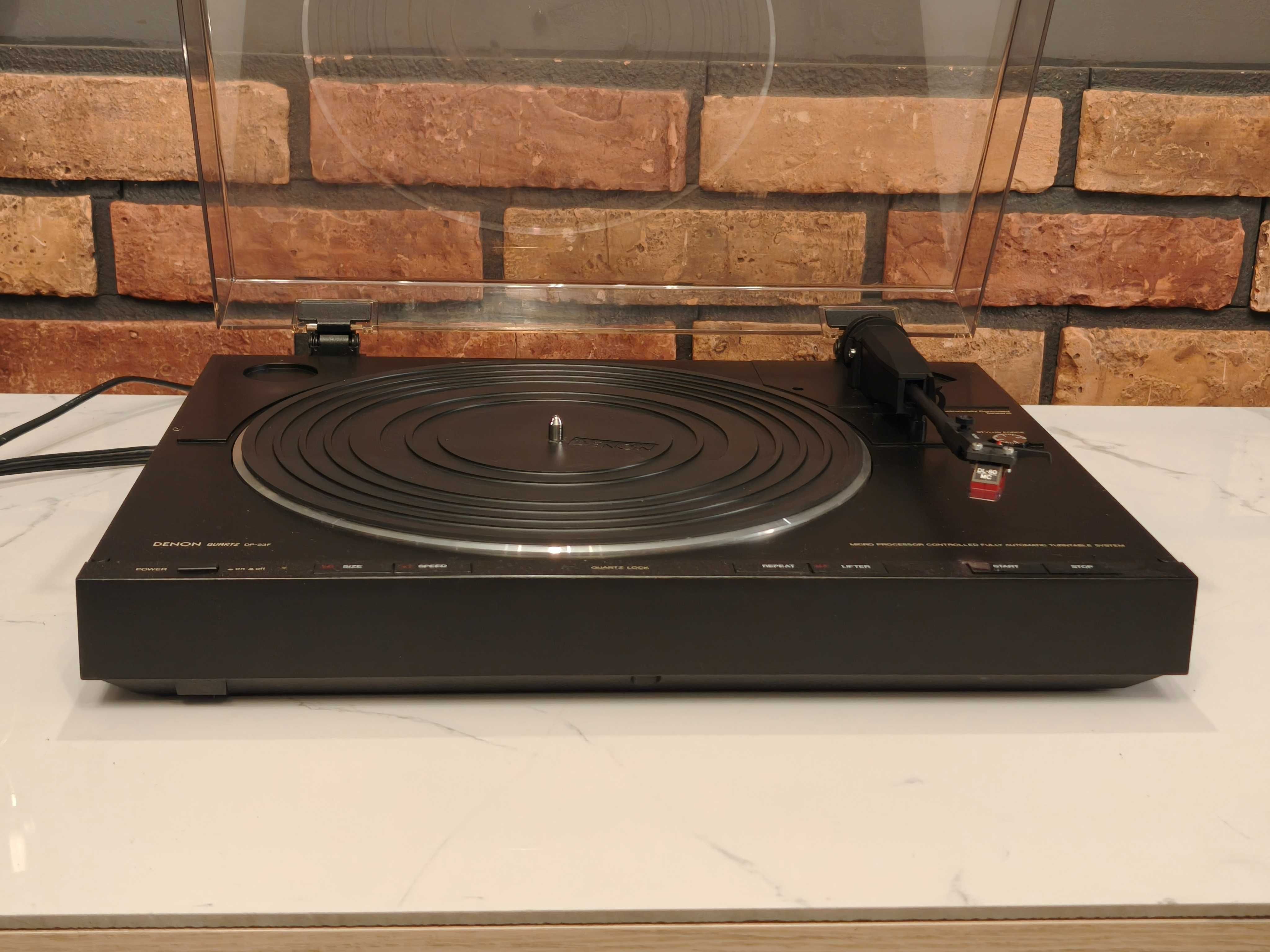 DENON Quartz DP-23f ! Świetny gramofon Direct Drive