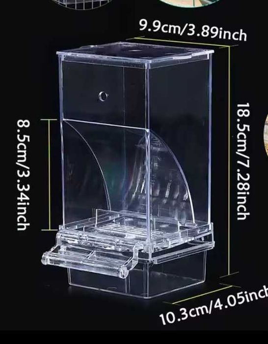 3 Comedouros para ave