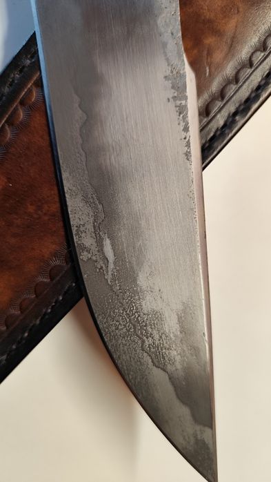 Nóż Bowie Damast Hand Made (Ręcznie robiony))