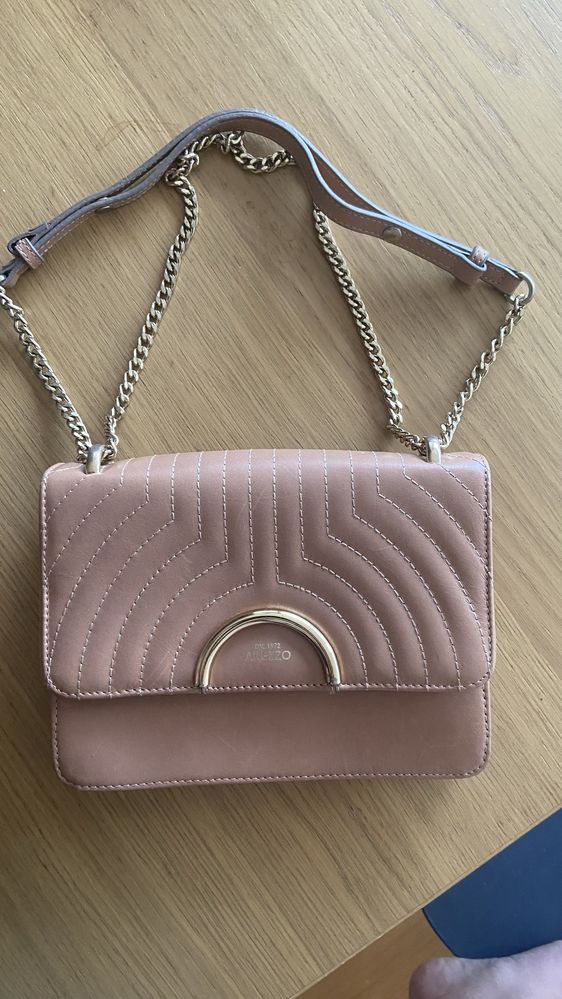 Bolsa Nude Rose Arezzo