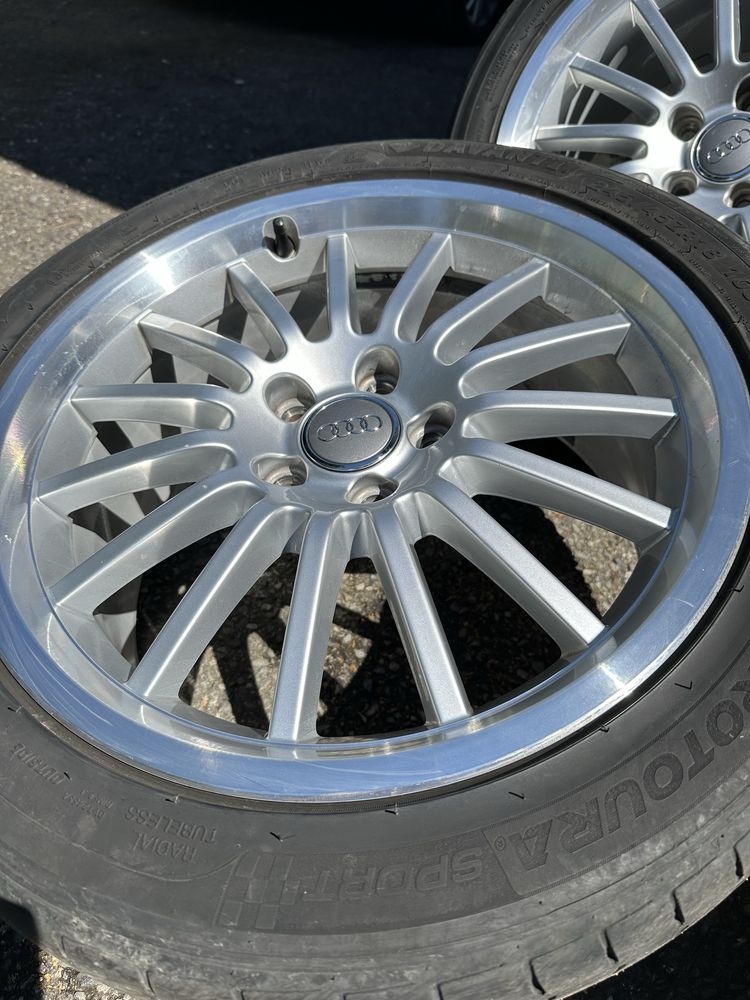 Audi S2, S3, S4 5x112 ET47 koła z oponami