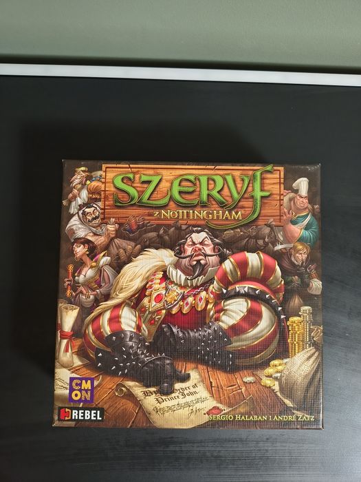 Szeryf z Nottingham PL gra planszowa