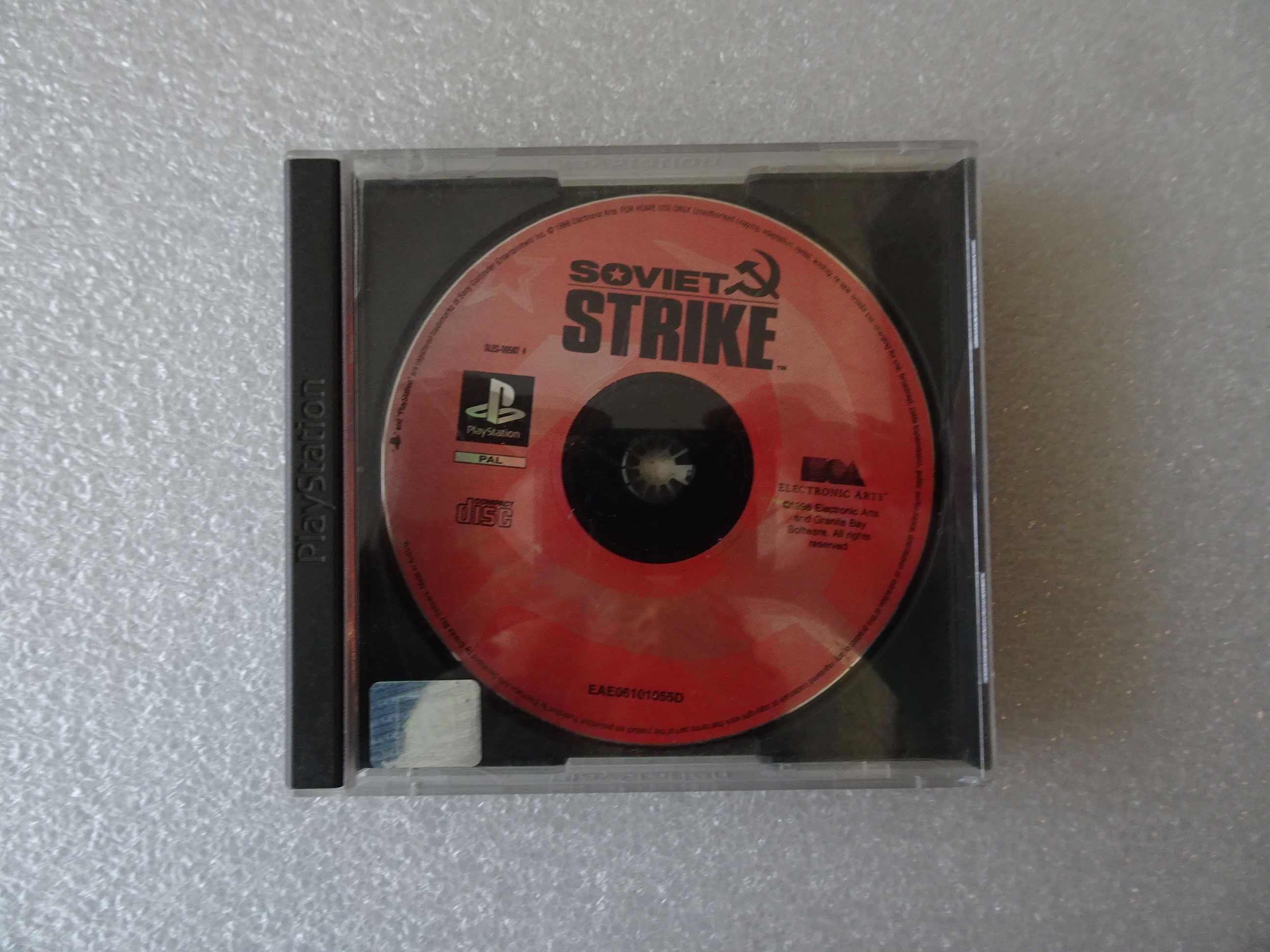 Jogo Playstation 1 - Soviet Strike