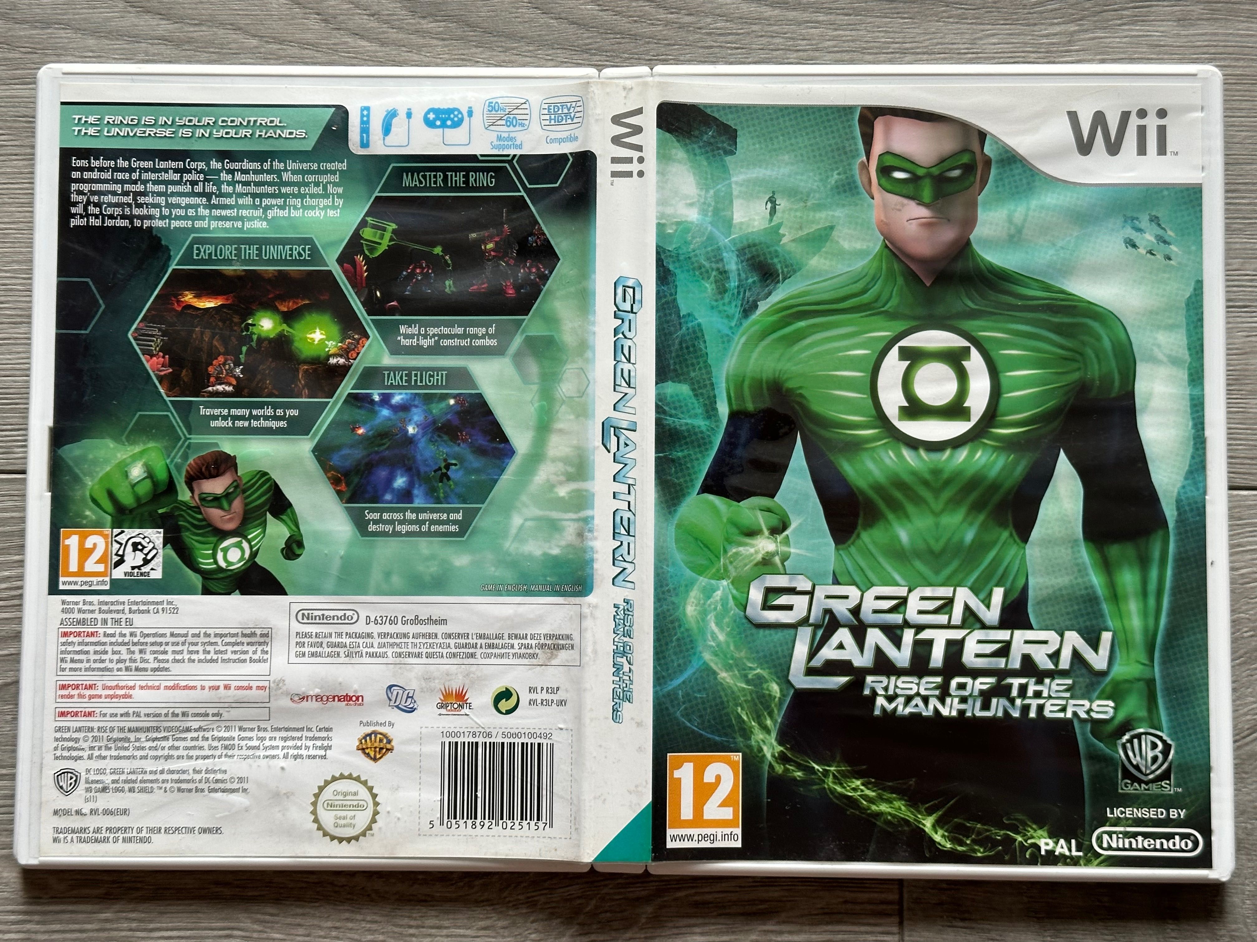 Green Lantern: Rise of the Manhunters / Wii