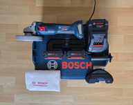 BOSCH GWS 18V-10 Szlifierka Kątowa Flex Diax 2xAku5.0Ah Ładowarka NOWA