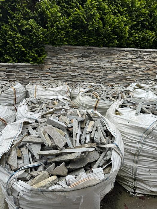 ŁUPEK ELEWACYJNY, naturalny kamień, kresa łupkowa jednostronnie cięta