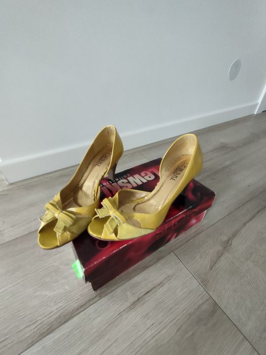 Półbuty damskie róż.38