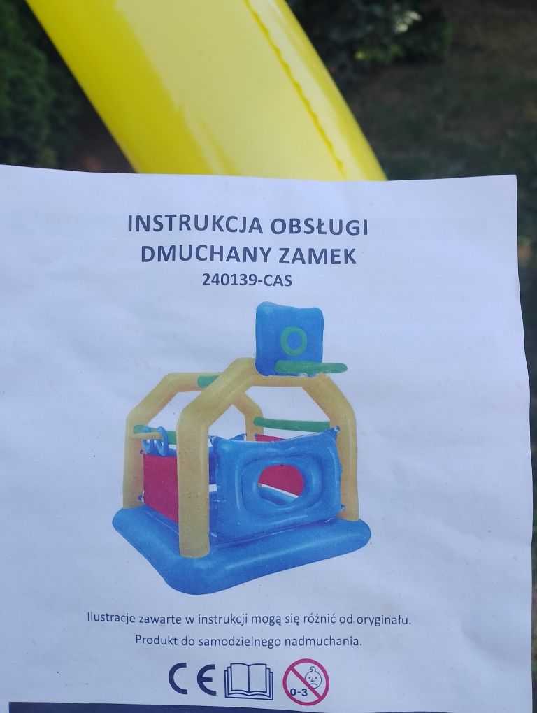 Zamek dmuchany używany