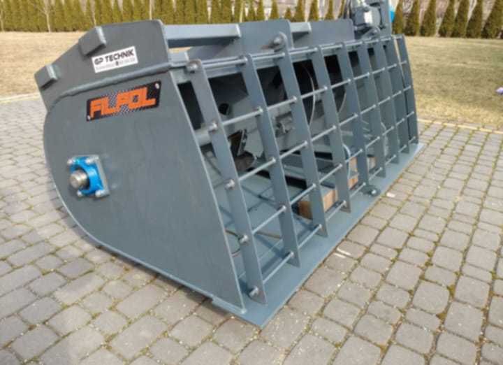 Mieszalnik do betonu do ładowarki, tura