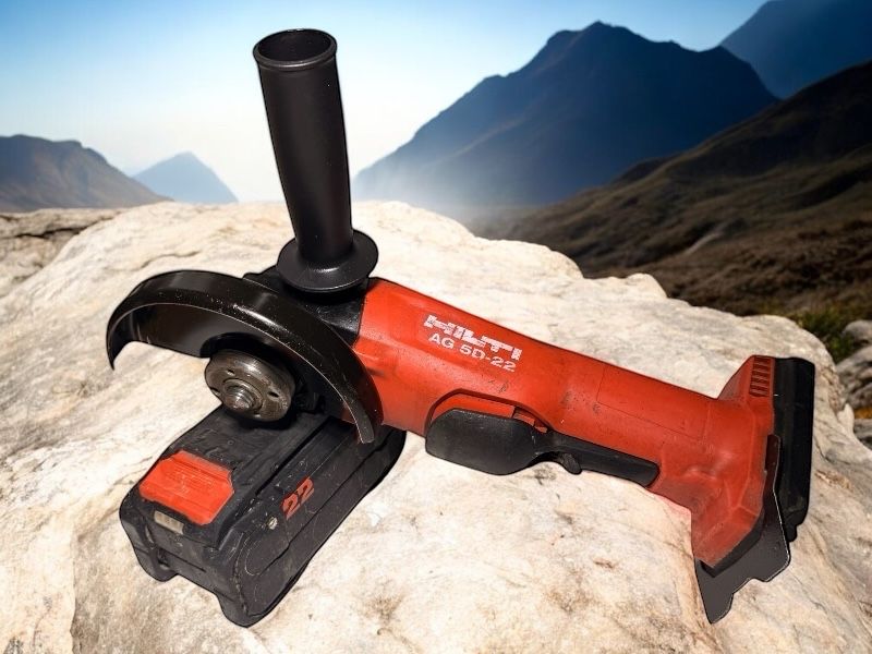 Szlifierka akumulatorowa Hilti AG 5D-22 Nuron z akumulatorem