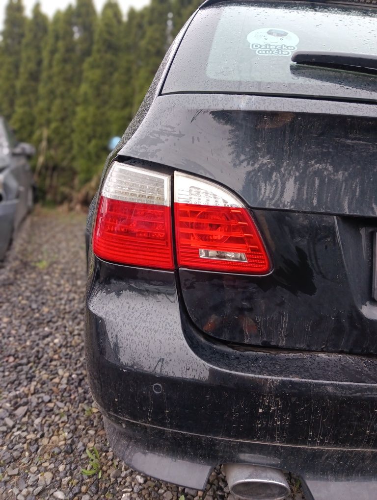 BMW E61 4x lampy tył lift LED + wkłady WTYCZKI I WIAZKA lampa prawa le