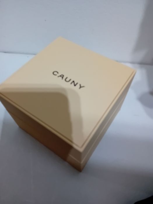 Relógio Cauny Cronógrafo Accura Gold