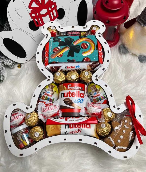 Подарунок для дівчини, Подарунковий набір, Солодкий бокс мамі