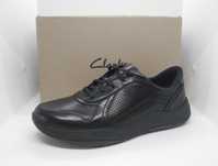 кожаные 27см кроссовки Clarks оригинал