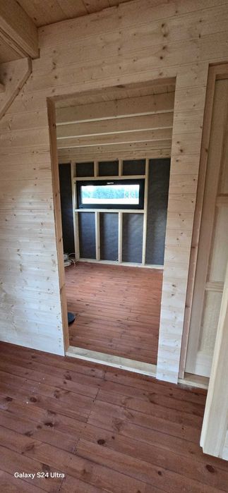 Dom drewniany Krokus 6 x 11m do 70m2Z poddaszem PROMOCJA