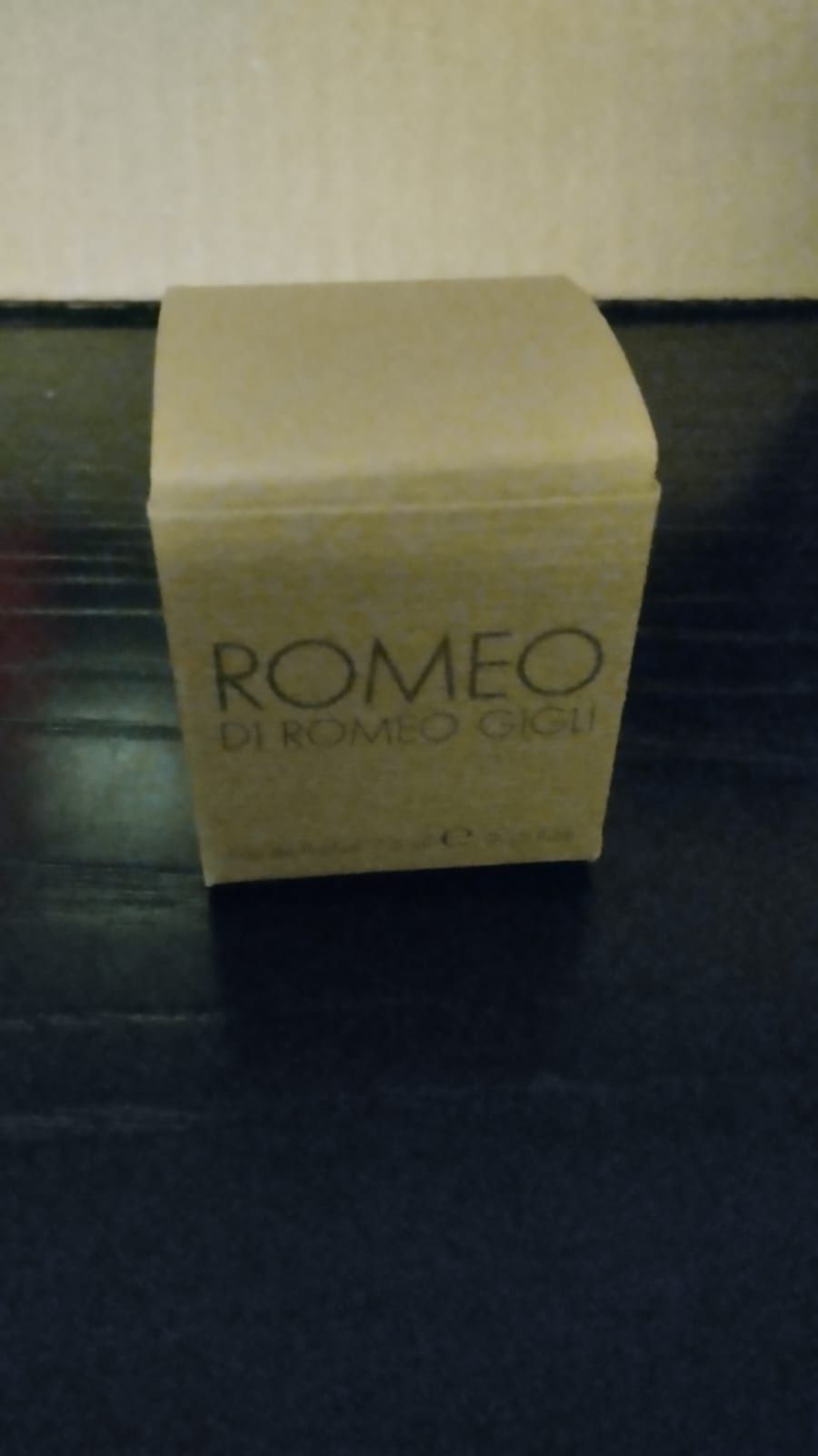 Perfume miniatura original Romeo Gigu