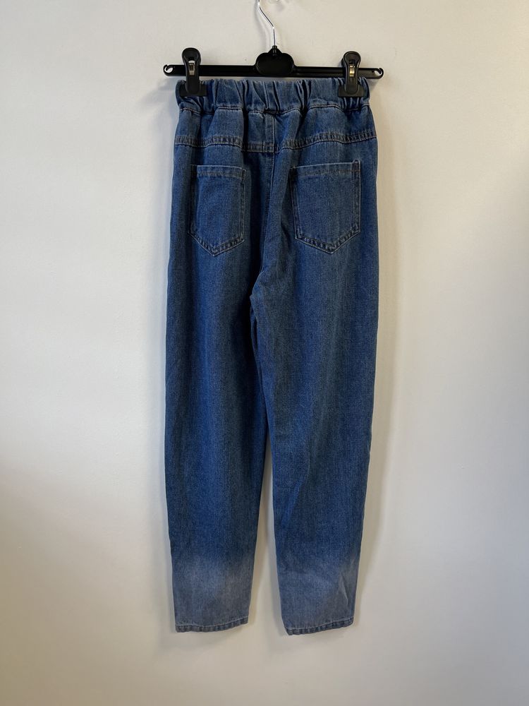 Shein spodnie dziecięce jeansowe r.158