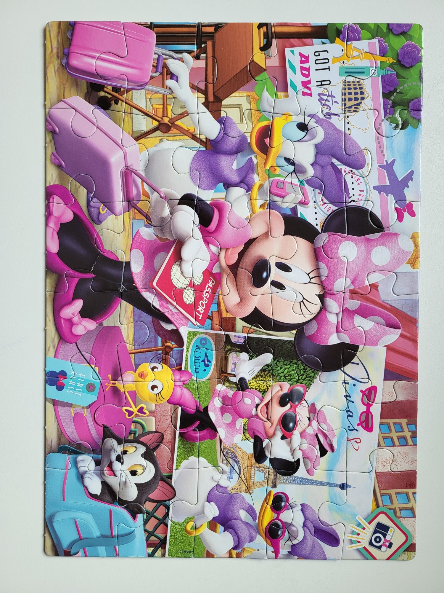 Puzzle Myszka Minnie i Daisy 30el.