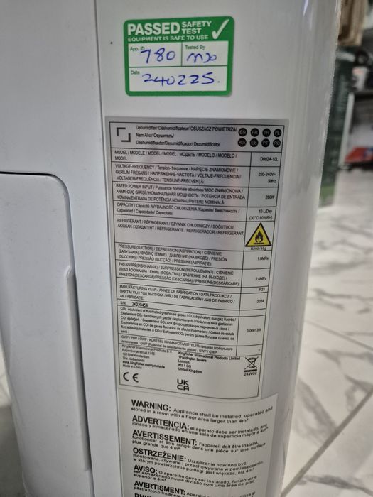 Осушувач повітря BLYSS D002A