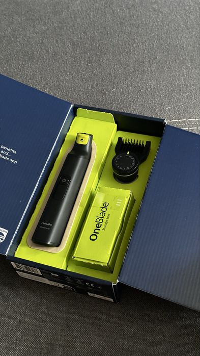 Бритва, тример, електростанок philips oneblade pro 360 qp6542/15