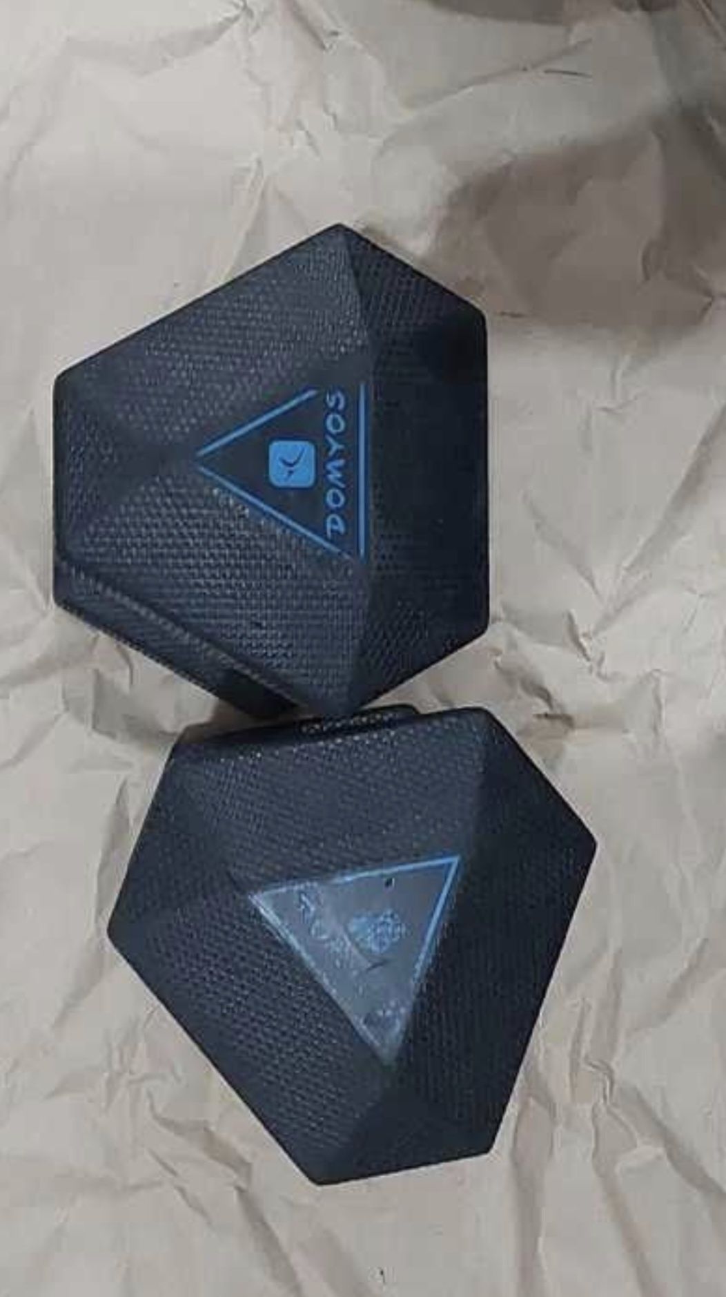 Halteres hexagonal 2x 7.5kg revestidos em borra