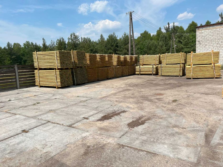 Paliki do drzewek poprzeczki kołki taśma do wiązania